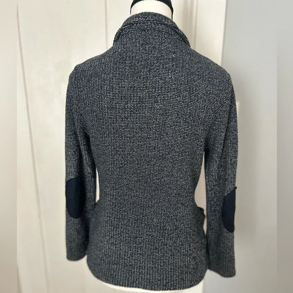Zara knit blazer with elbow patches